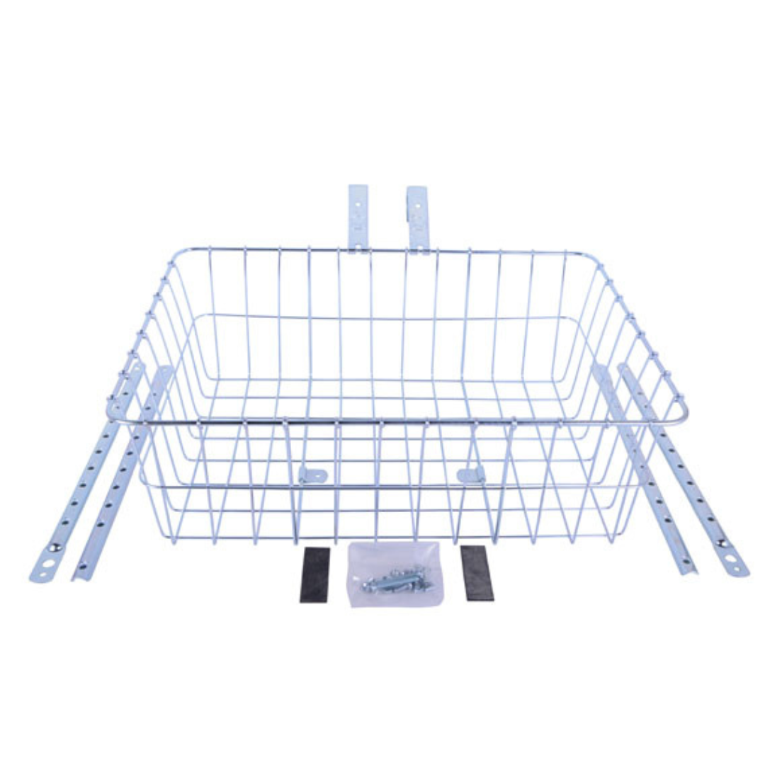 Wald 1372 Front Basket & Navy Blue Bag Combo
