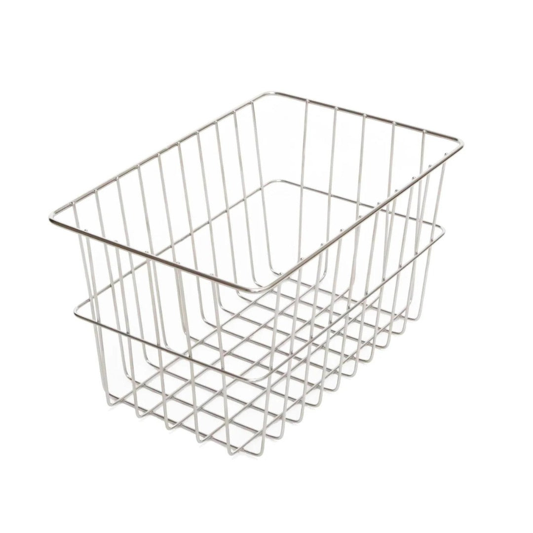 Original Deep Bike Basket Silver