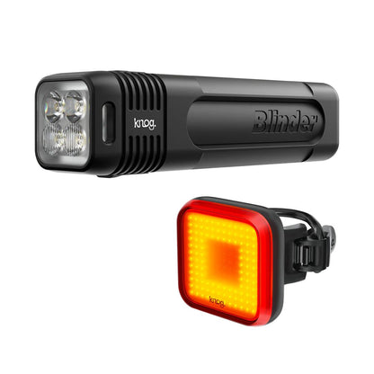 Blinder 600 & Blinder Square Rear Bike Light Set
