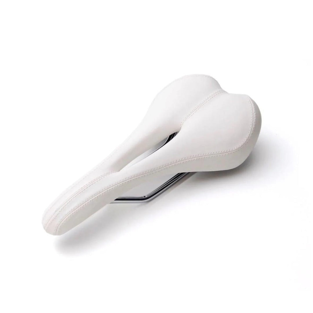 Single Speed Saddle White